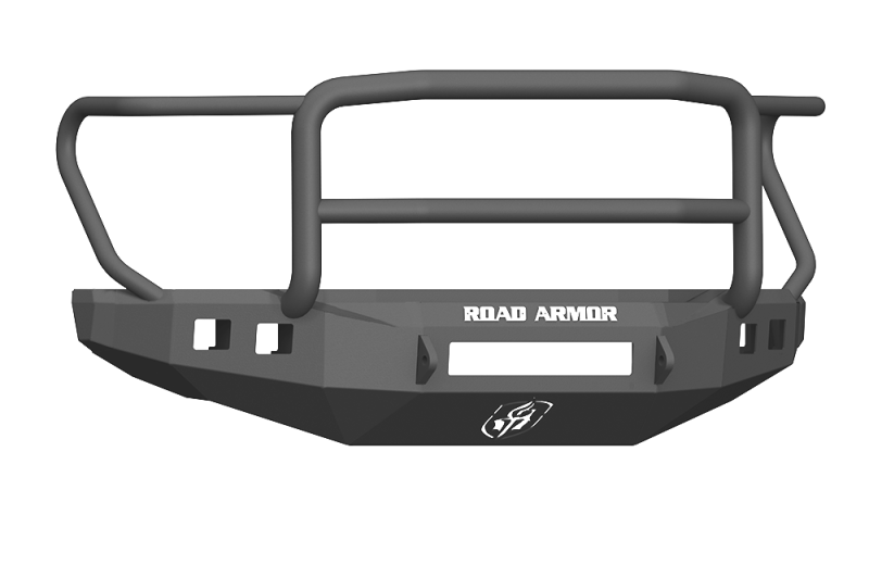 Ford F-250 Front Bumper - Road Armor - Stealth Wide Fender Flare + Lonestar Guard - Tex Blk - `17-`20